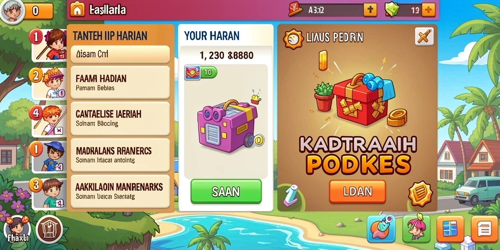 Tampilan antarmuka yang intuitif dan mudah digunakan.