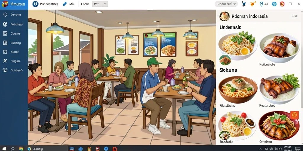 Tampilan awal game dengan berbagai pilihan slot menarik.