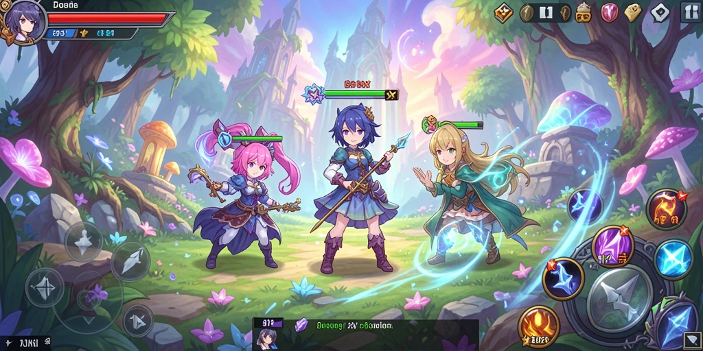 Tangkapan layar gameplay yang menegangkan.