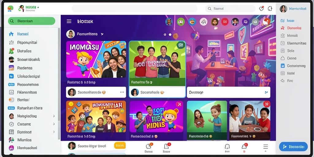 Tampilan antarmuka yang ramah pengguna dan modern.