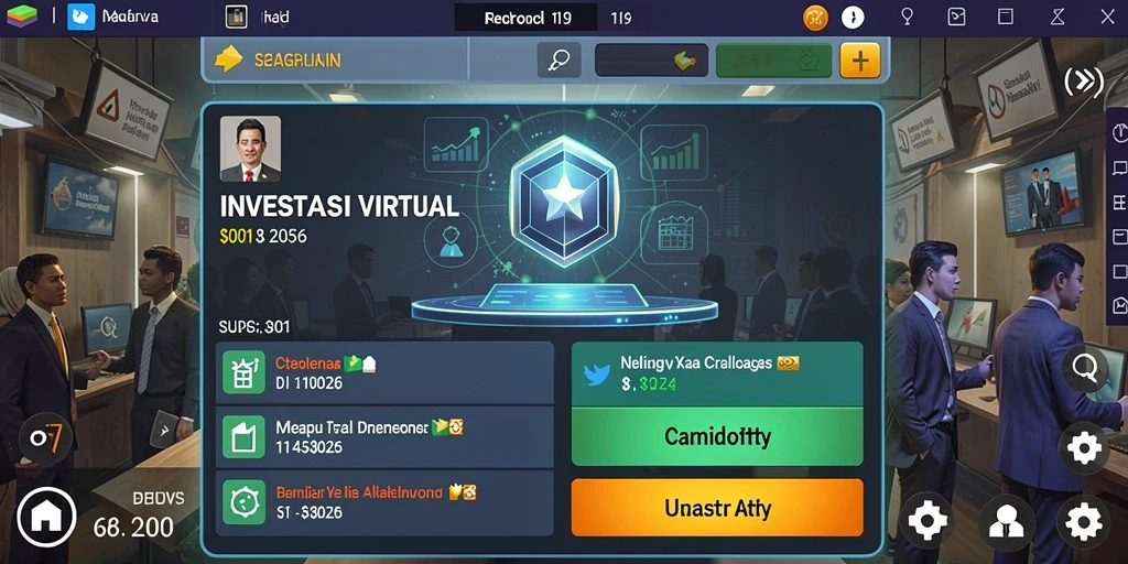 Tampilan antarmuka yang user-friendly dan modern.