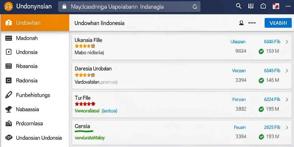 Tampilan awal aplikasi yang menarik dan user-friendly.