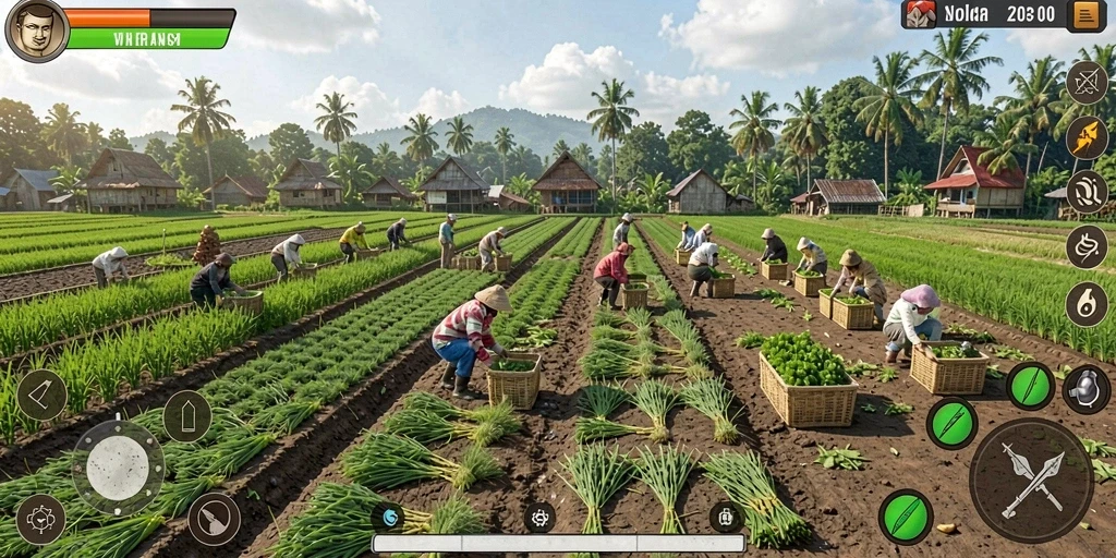 Tampilan grafis yang cerah dan menarik.