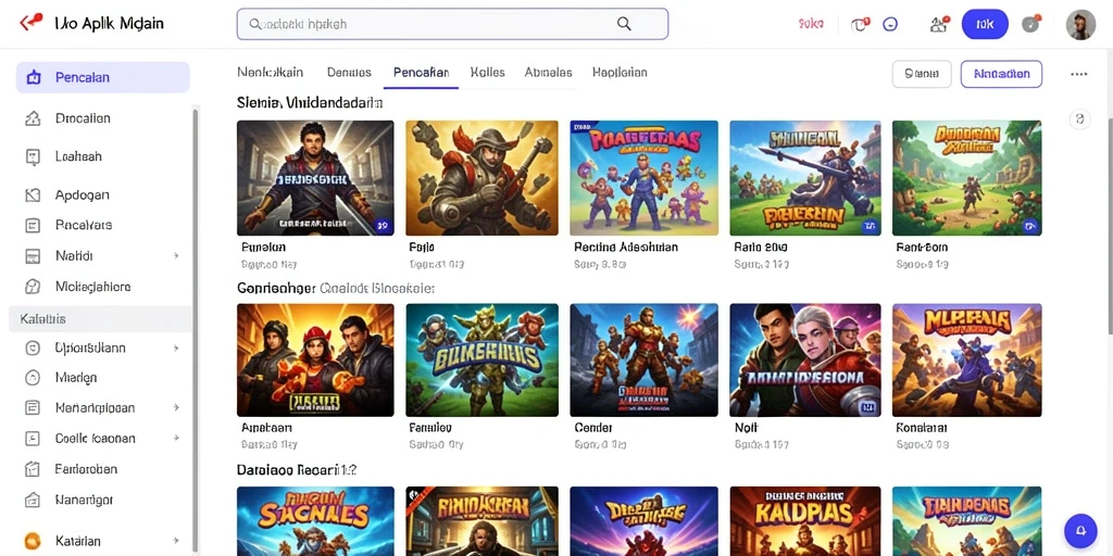 Screenshot menunjukkan grafis menakjubkan dalam gameplay.