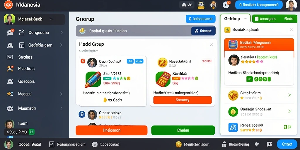 Screenshot menunjukkan karakter utama dalam aksi.