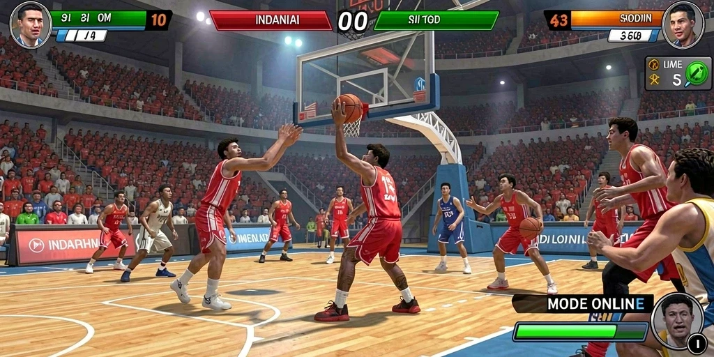 Tampilan antarmuka utama yang menarik dan mudah digunakan.
