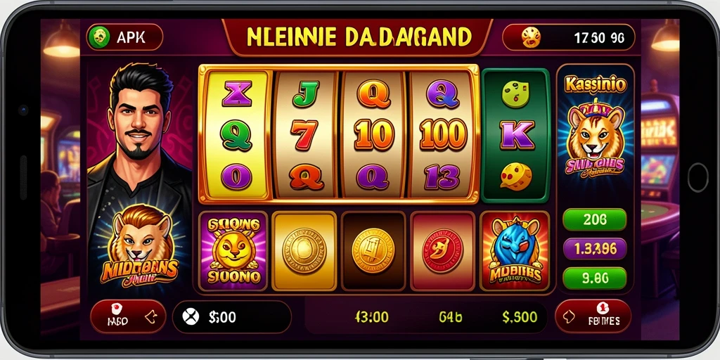 Tampilan menarik dengan berbagai tema slot.