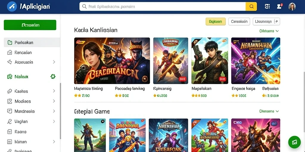 Tampilan antarmuka yang menarik dan intuitif.