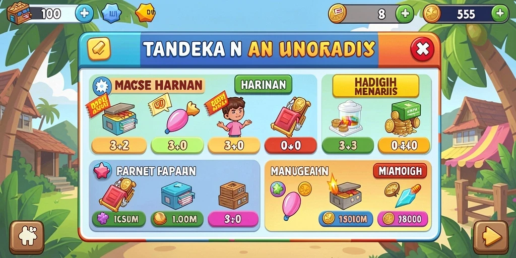 Tampilan antarmuka yang menarik dan mudah digunakan.